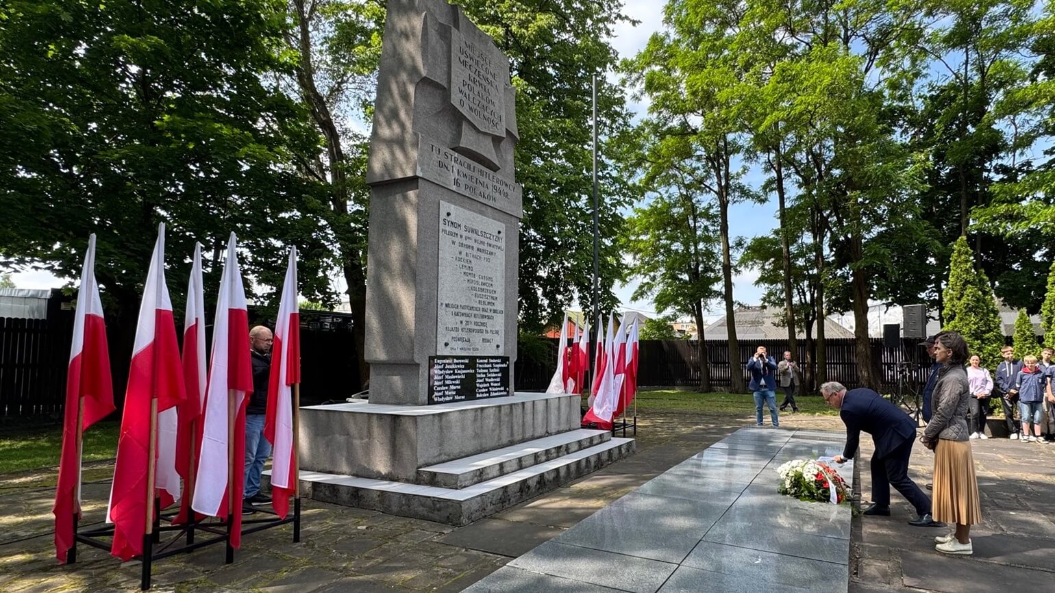 Uroczystości przy Pomniku Straceń, 13.06.2025, fot. Anna Auron-Wasilewska